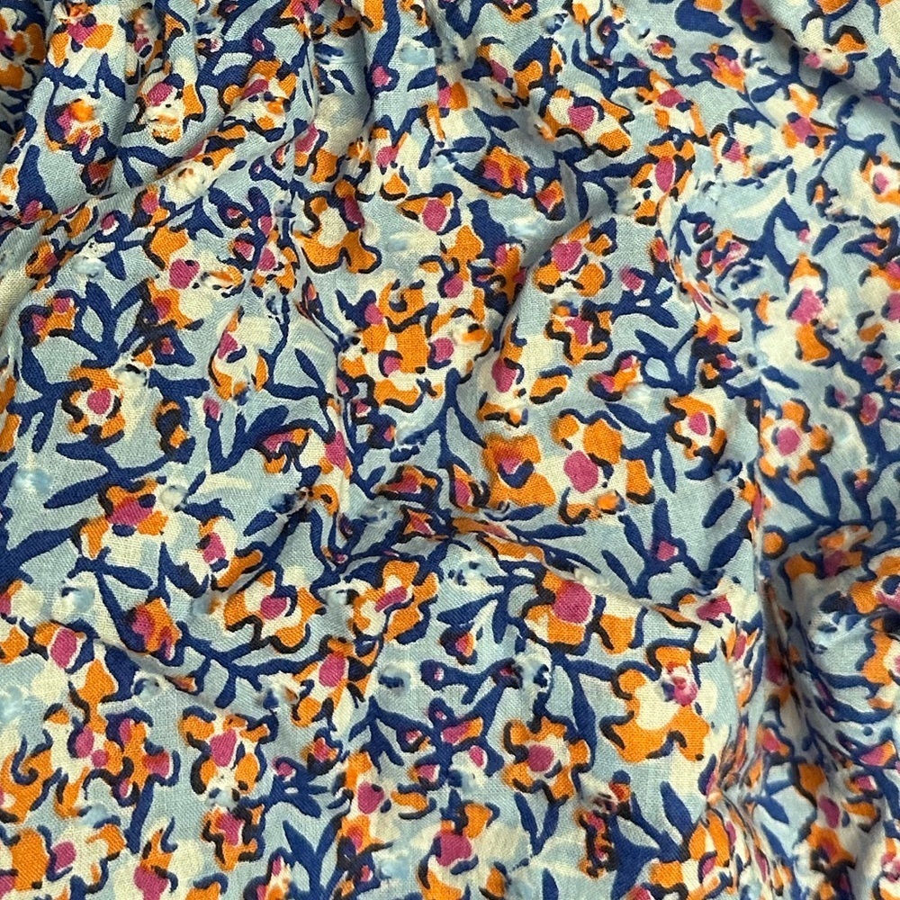Poupette st Barth floral top size medium women’s - Picture 5 of 7